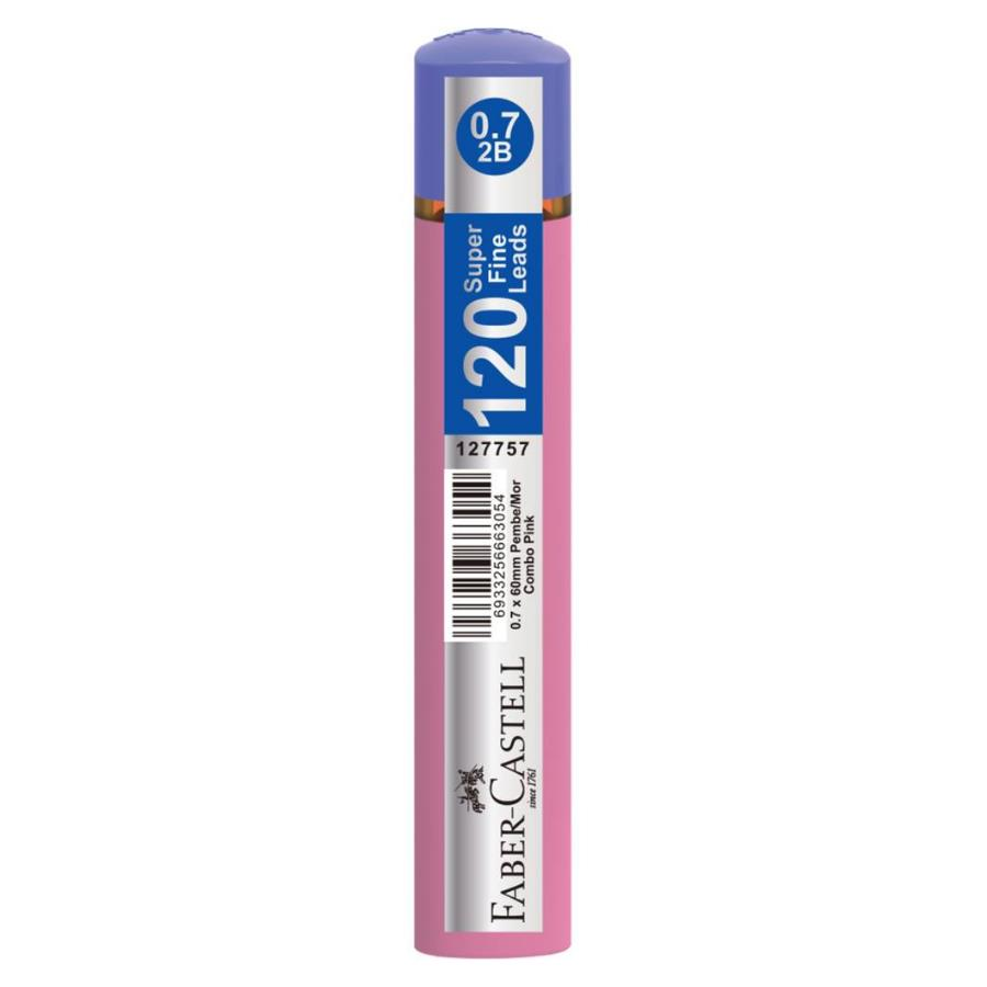 Faber Castell Grip Min Soft Kombo Pembe/Mor 0.7mm