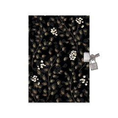 Keskin 14X20 80yp Black Kilitli Günlük