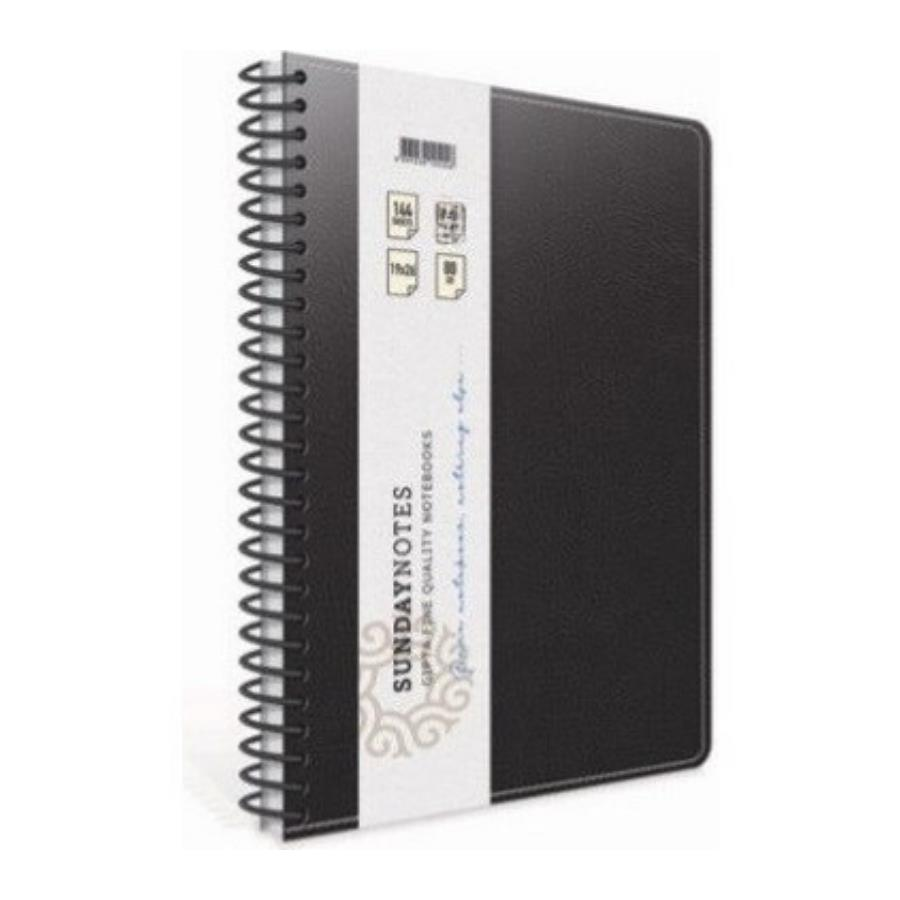 Gıpta Sunday Notes Sp Deri Kapak A4 140yp Çizgili Defter 5044