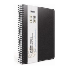 Gıpta Sunday Notes Sp Deri Kapak A4 140yp Çizgili Defter 5044