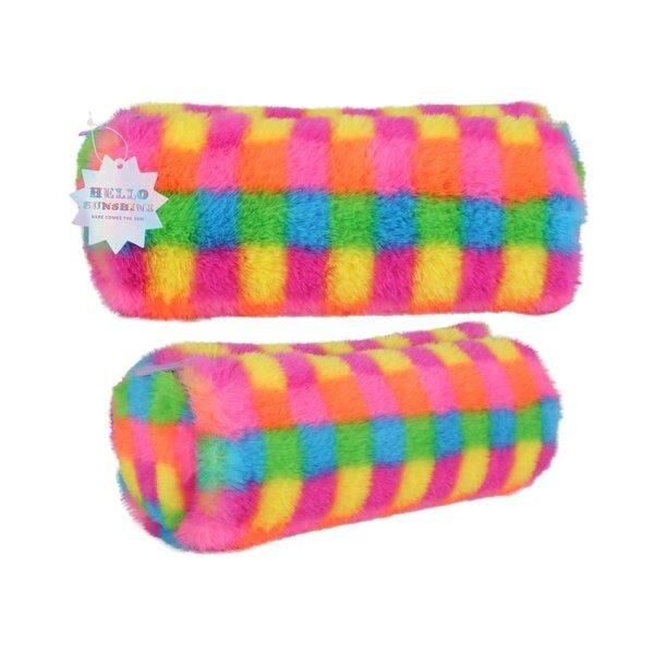 Syloon Peluş Çok Renkli Kalem Kutusu