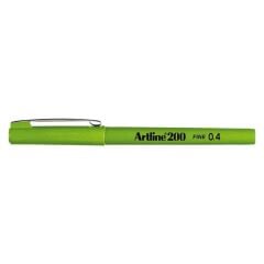 Artline 200 Fineliner 0,4 Yellow Green