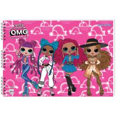 Keskin L.O.L. OMG 35X50 15yp Spiralli Resim Defteri