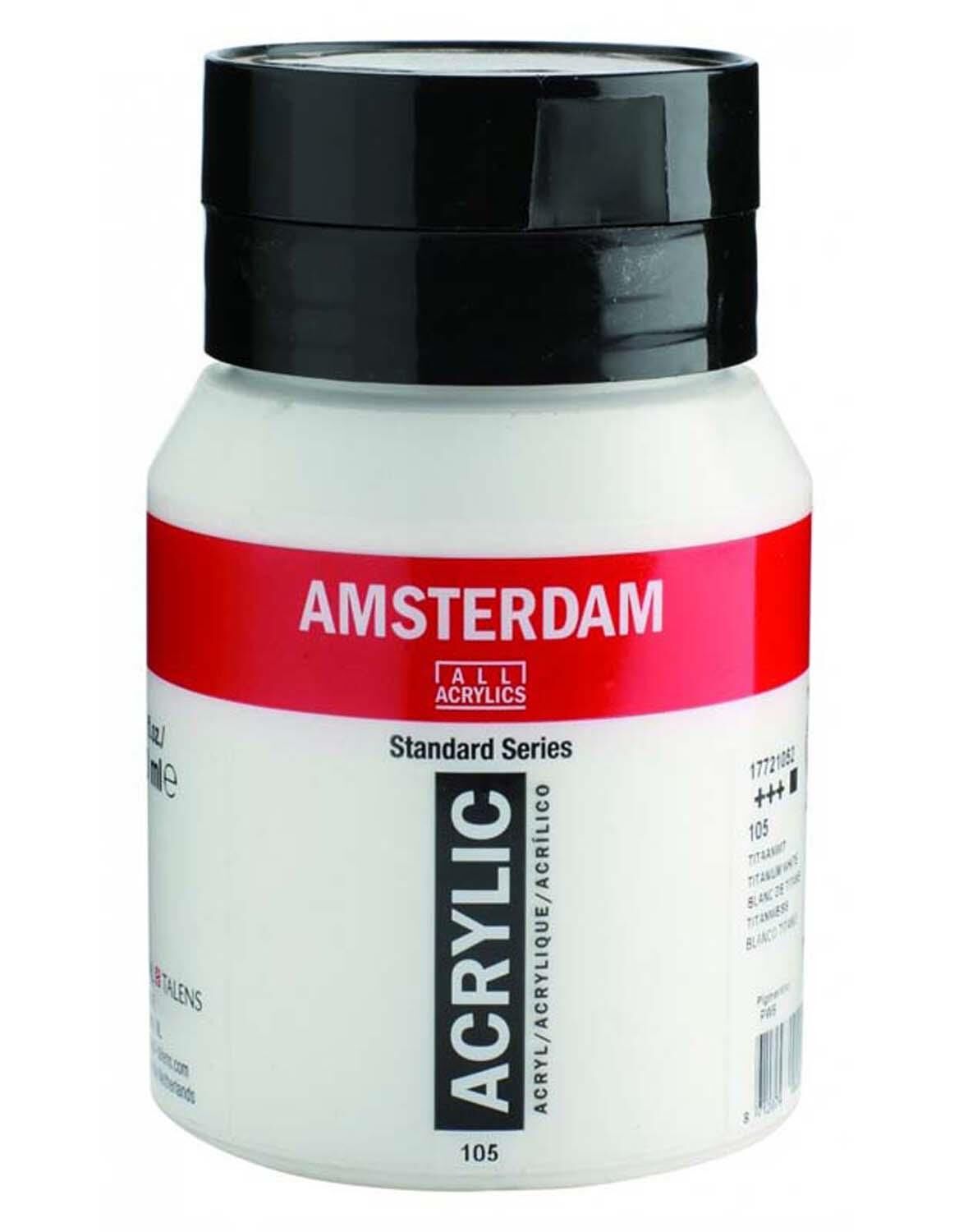 Amsterdam Akrilik 500Ml. Titan. White
