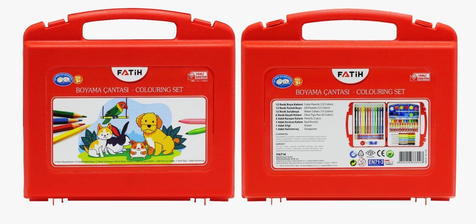 Fatih Çantalı Boyama Seti 33300