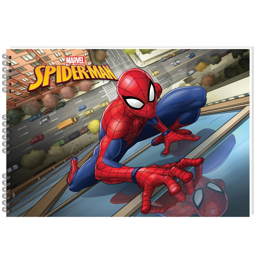 Keskin Spider Man 35x50 15yp Spiralli Resim Defteri