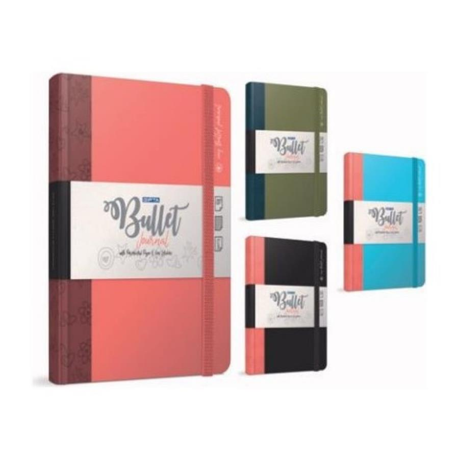 Gıpta Bullet İp Dikişli Sert Kapak 17X24 168yp Noktalı Defter