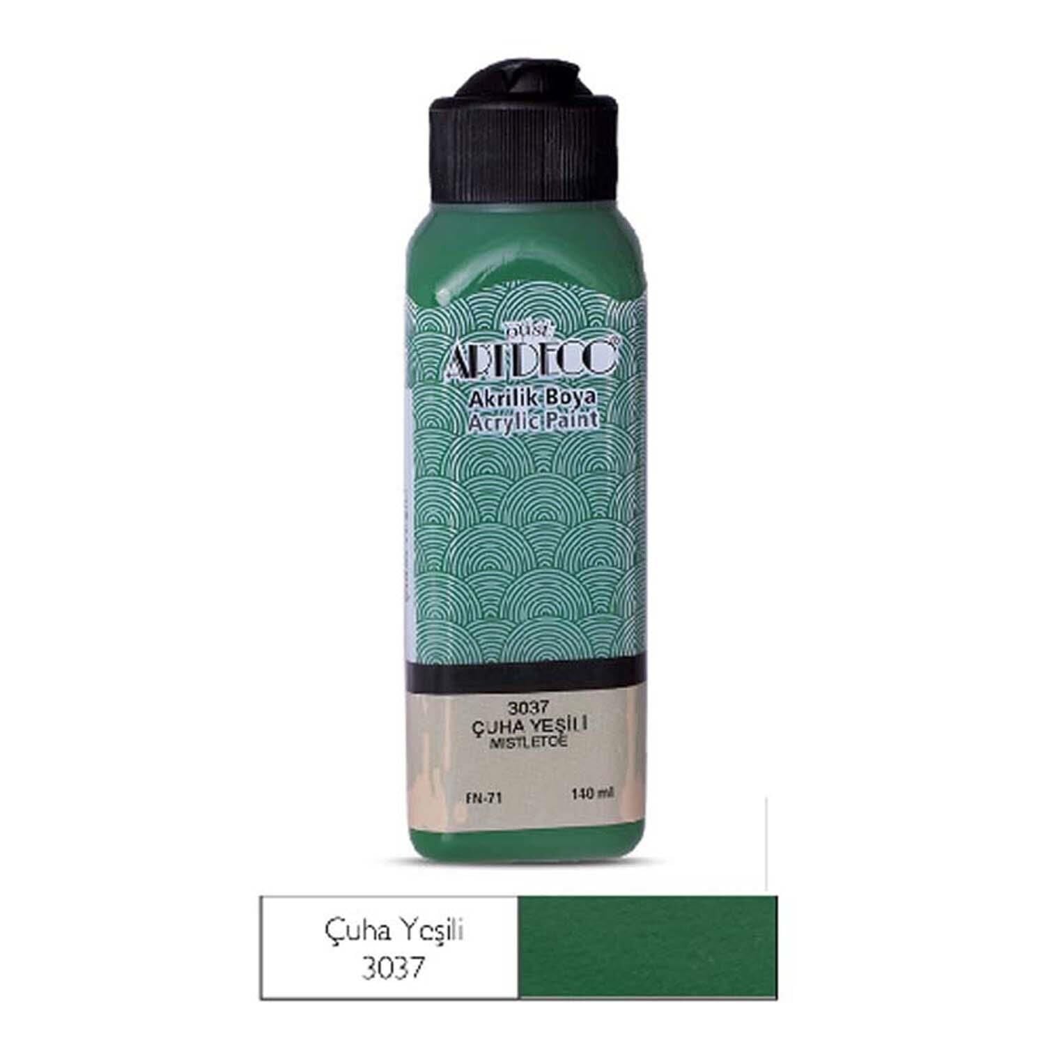 Akrilik  Boya 3037 140 Ml Cuha Yesili Artdeco