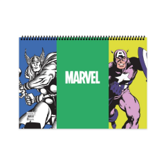 Keskin Marvel Seri2 25X35 15yp Spiralli Resim Defteri