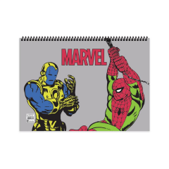 Keskin Marvel Seri2 25X35 15yp Spiralli Resim Defteri