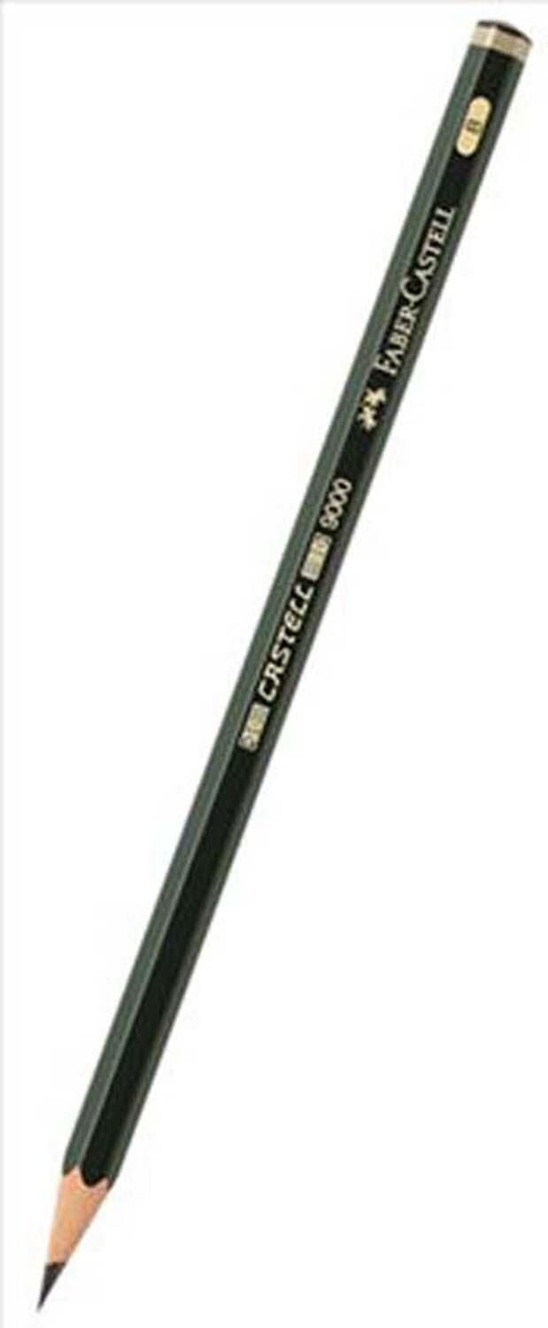 Faber-Castell 9000 Dereceli Kurşun Kalem B