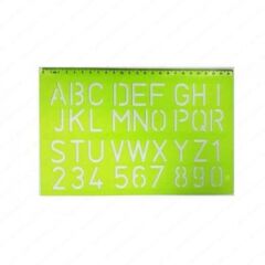 Büyük Harf Yazı Şablonu 30 Mm Hatas