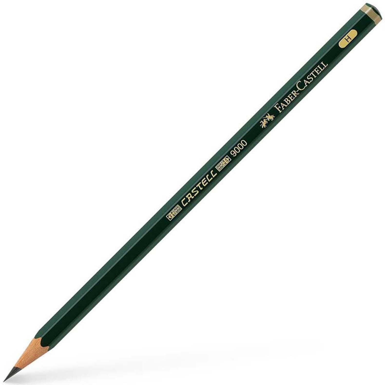 Faber-Castell 9000 Dereceli Kurşun Kalem H