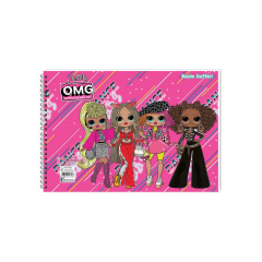 Keskin L.O.L. OMG 17X25 15yp Spiralli Resim Defteri