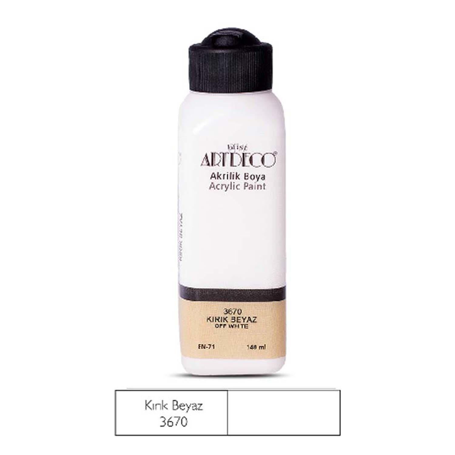 Akrilik  Boya 3670 140 Ml Kırık Beyaz Artdeco