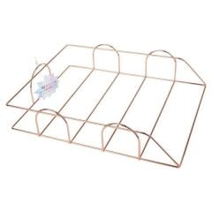 Syloon Metal Rosegold Evrak Rafı