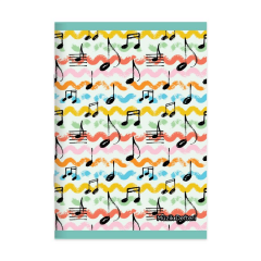 Keskin A4 32yp Tel Dik. Karton Kapak Müzik Defteri