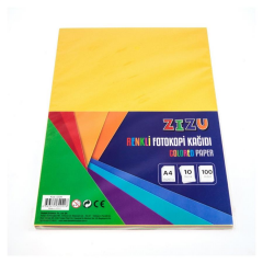 Zizu 100sf Renkli Fotokopi Kağıdı 0228