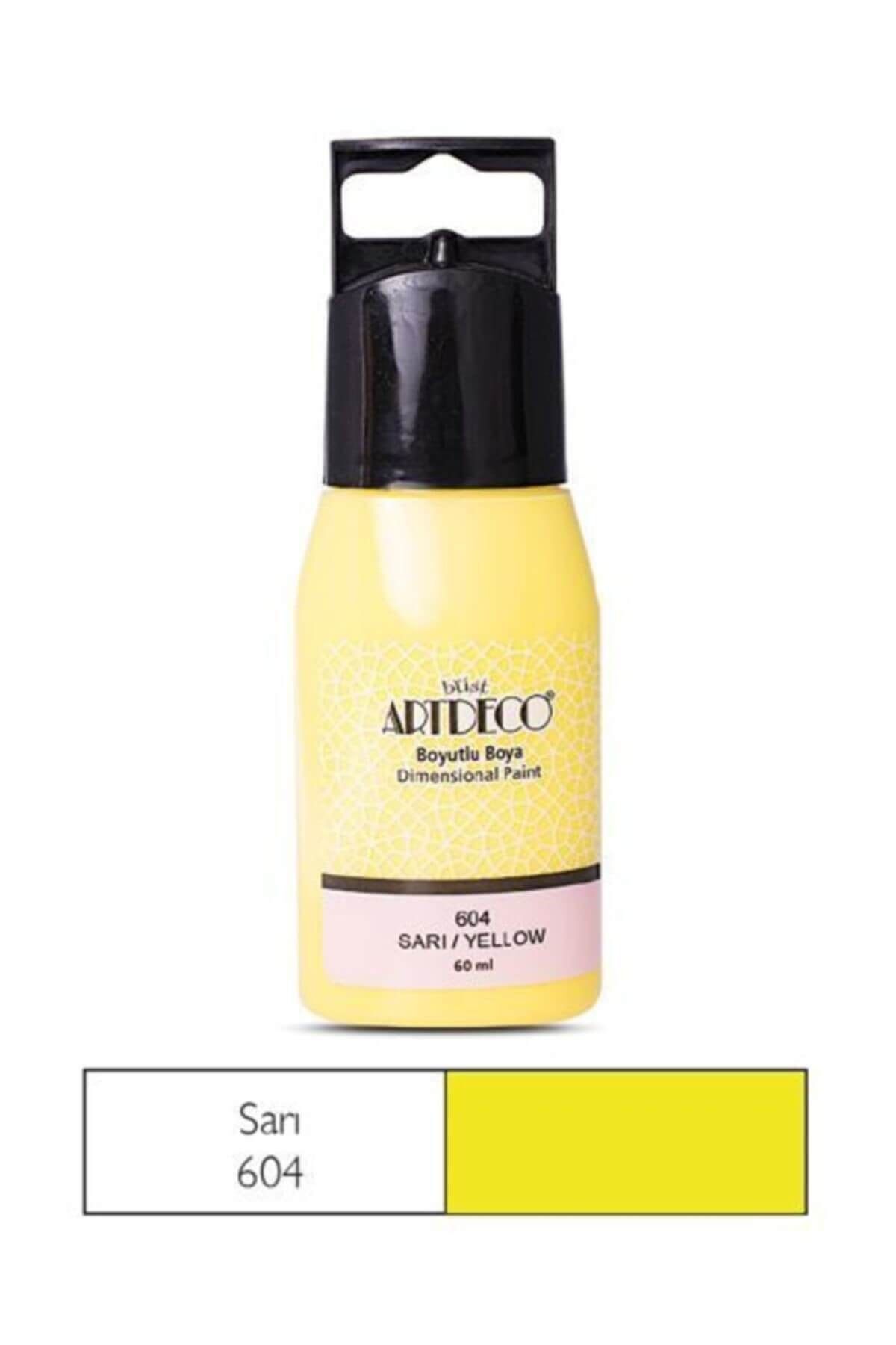 Artdeco Boyutlu Boya 60Ml Sarı