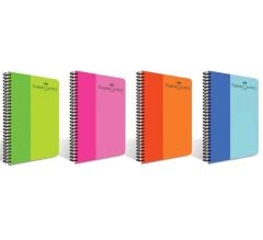 Faber C. Pp Kpk Bicolor A4 120Yp Kareli Defter