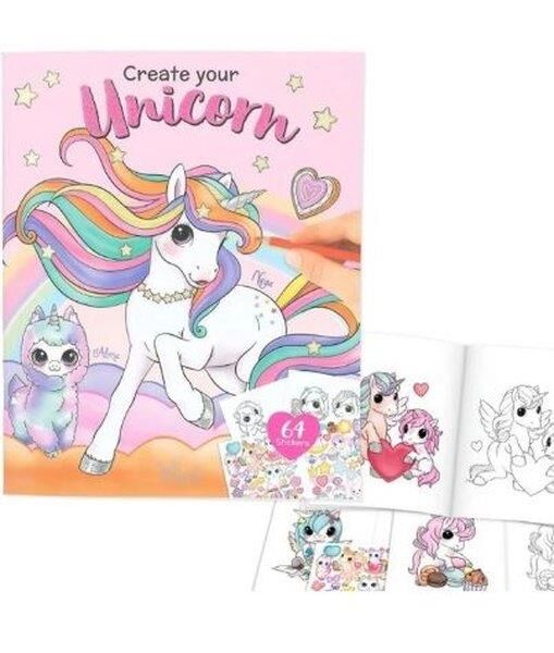 Ylvi Create Your Unicorn Colouring Book 0412604