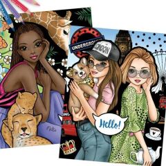 Top Model Topmodel Colour & Design Book 12451