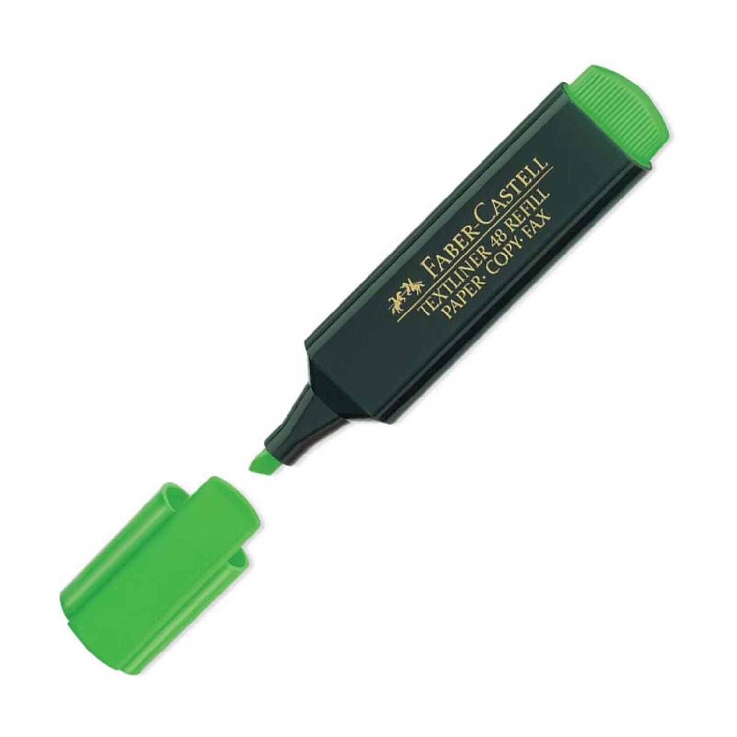 Faber-Castell 1548 Fosforlu Kalem Yeşil