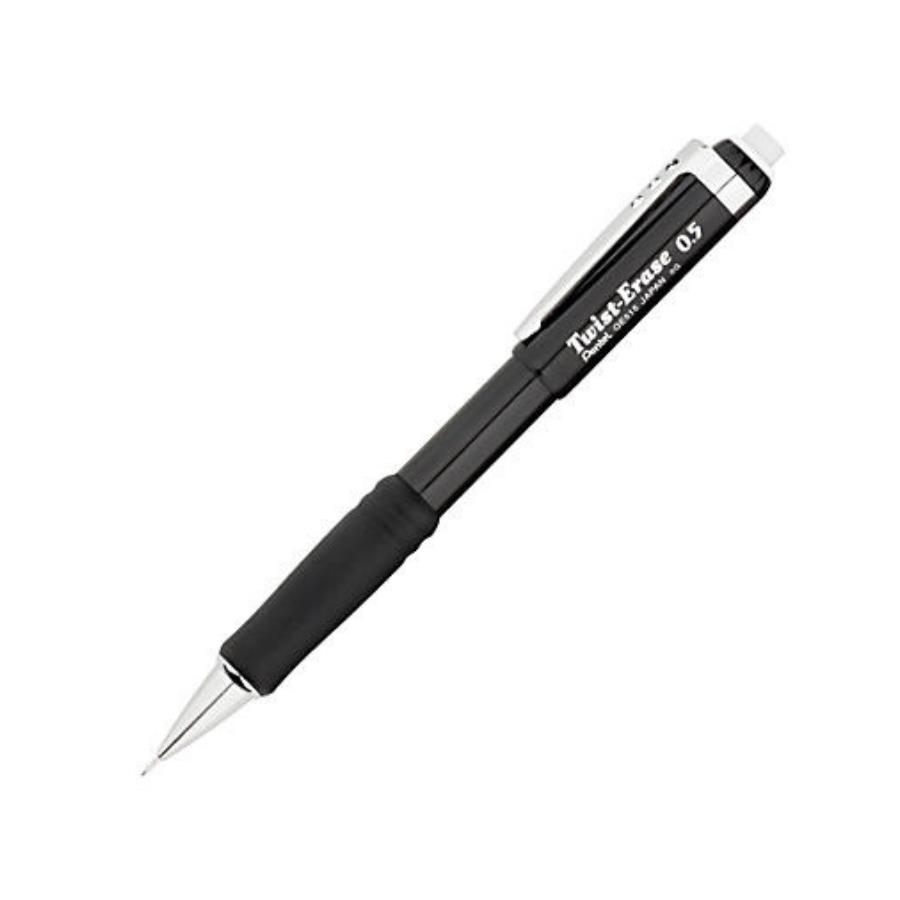 Pentel 0.5 mm Metal Klipsli Büyük Boy Silgili Versatil