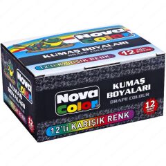 Nova C. Kumaş Boyasi Şişe 12Li Nc192