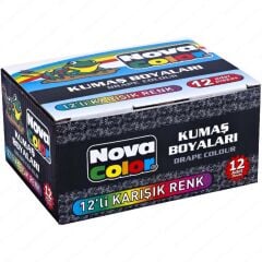Nova C. Kumaş Boyasi Şişe 12Li Nc192