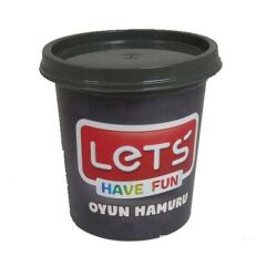 Lets Tek Renk Oyun Hamuru Gri 150Gr