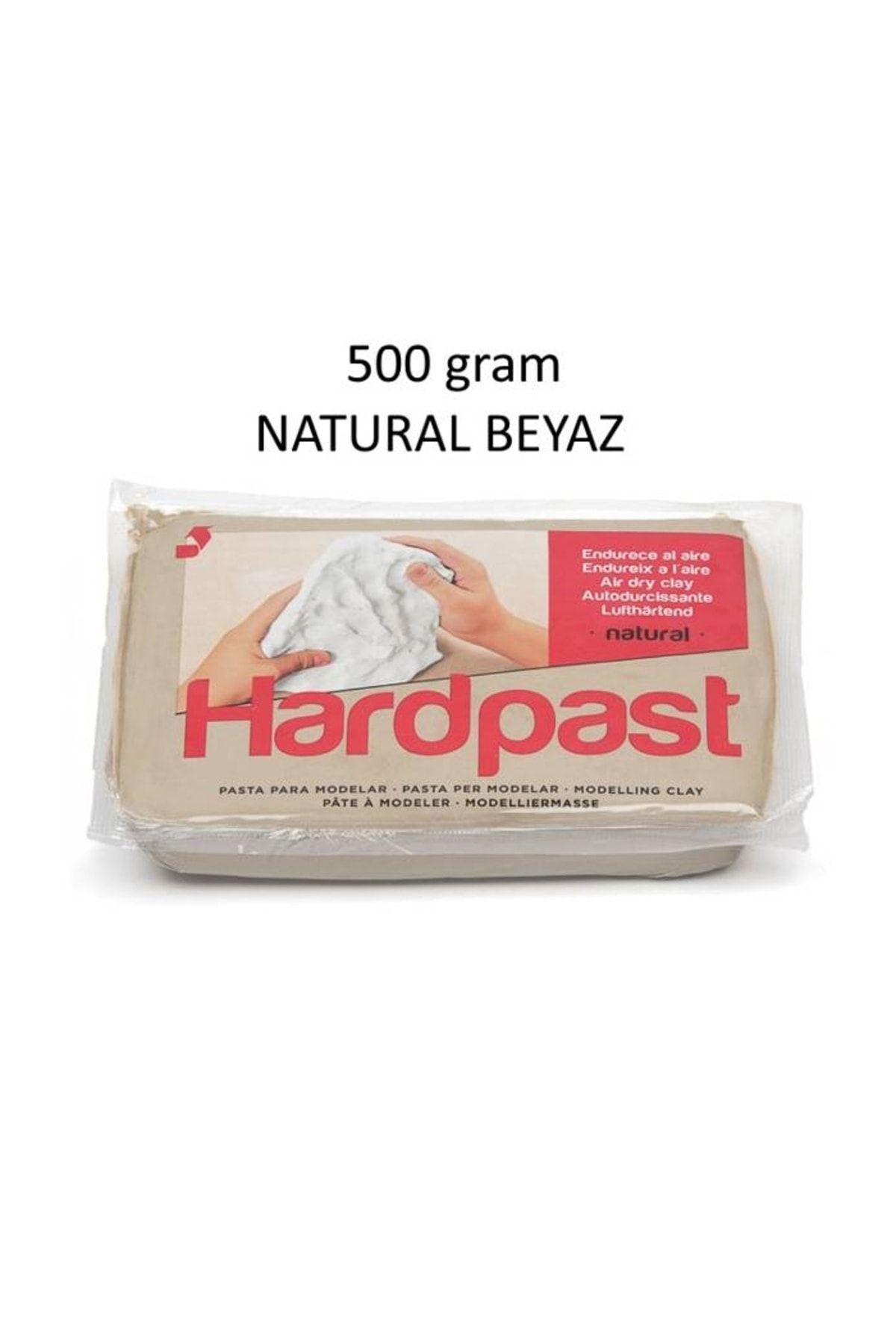 Bisbal Hardpast Seramik Hamuru 500Gr Beyaz