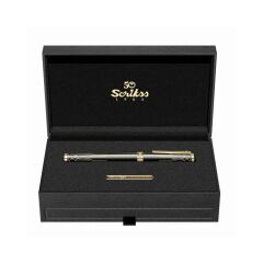 Scrikss Dolma Kalem Siyah Altın