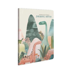 Gıpta Jurassic Notes Tel Dikişli Karton Kapak Defter A4 60 Yp Çizgili