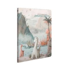 Gıpta Jurassic Notes Tel Dikişli Karton Kapak Defter A4 60 Yp Çizgili
