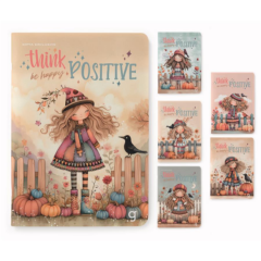 Gıpta Think Tel Dikişli Karton Kapak Defter A4 60 Yp Çizgili