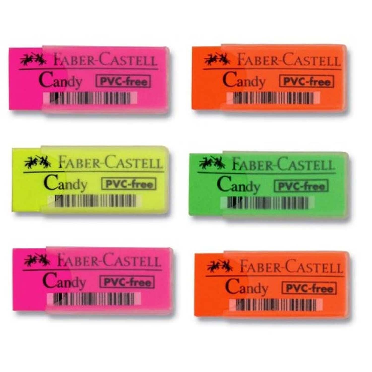 Faber-Castell Candy Plastik Kılıflı Silgi