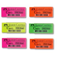 Faber-Castell Candy Plastik Kılıflı Silgi