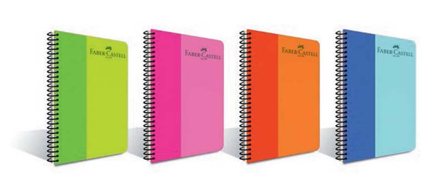 Faber C. Pp Kpk Bicolor A4 200Yp Kareli Defter