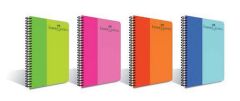 Faber C. Pp Kpk Bicolor A4 200Yp Kareli Defter