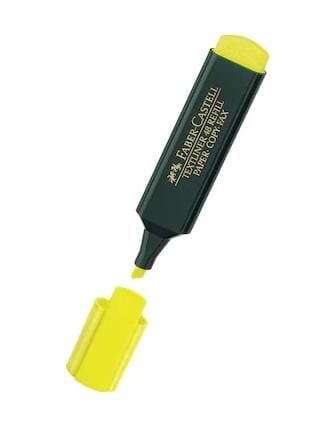 Faber-Castell 1548 Fosforlu Kalem Sarı