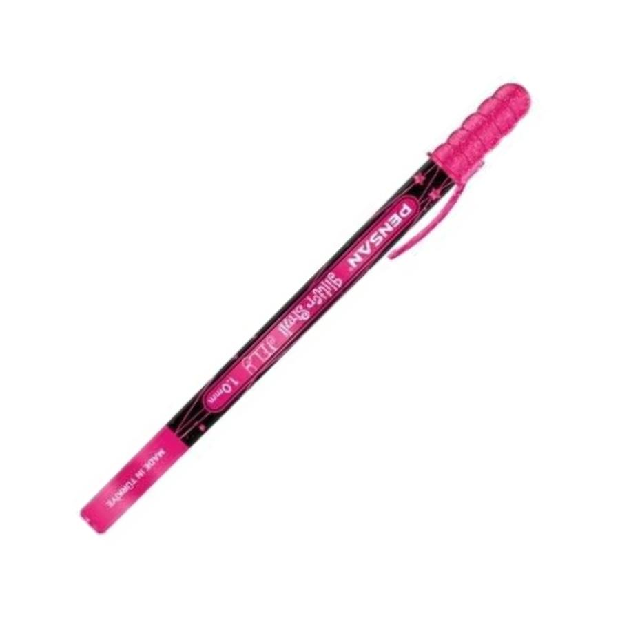 Pensan 2800 Pembe Jely Glıtter Simli Jel Kalem