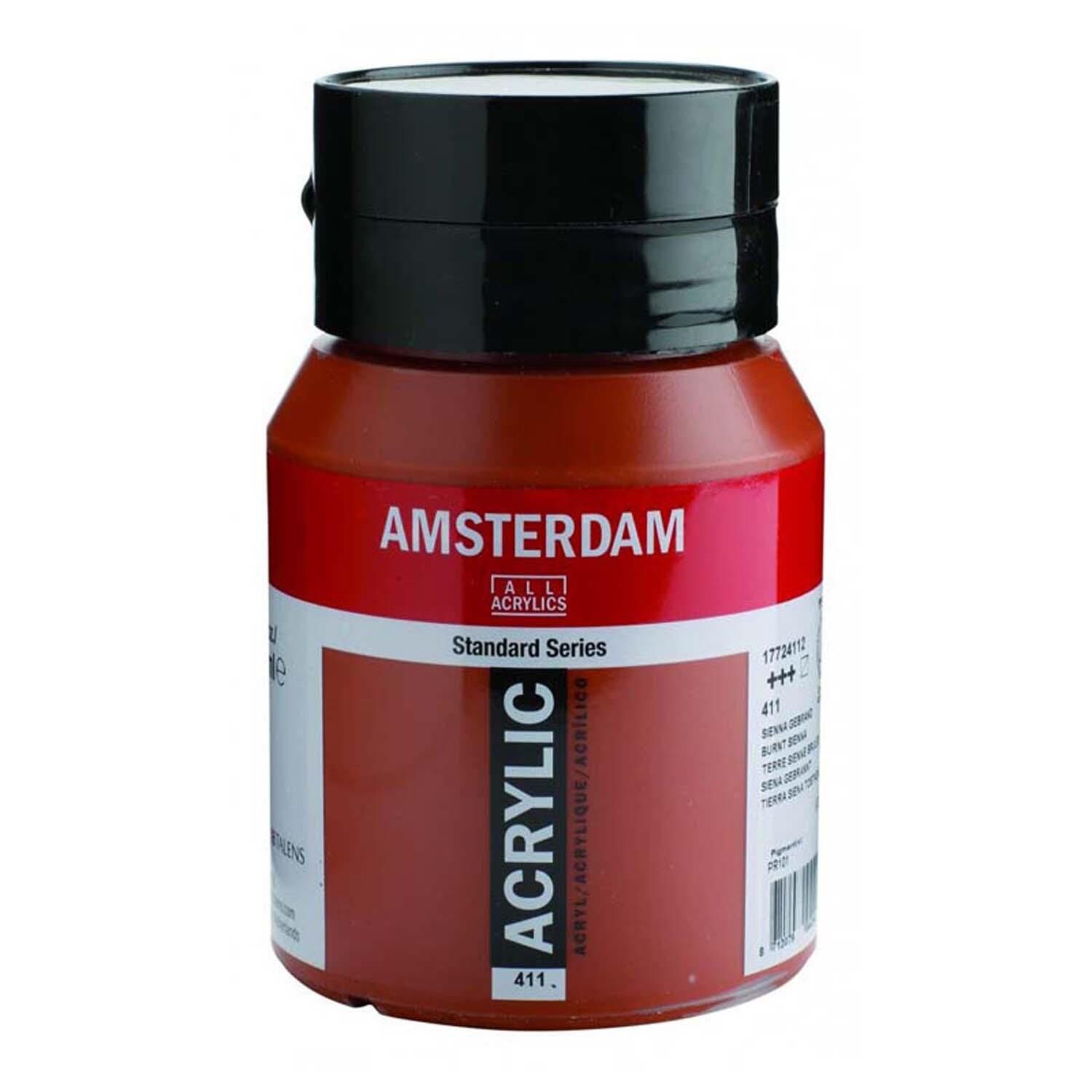 Amsterdam Akrilik 500Ml. Burnt Sienna