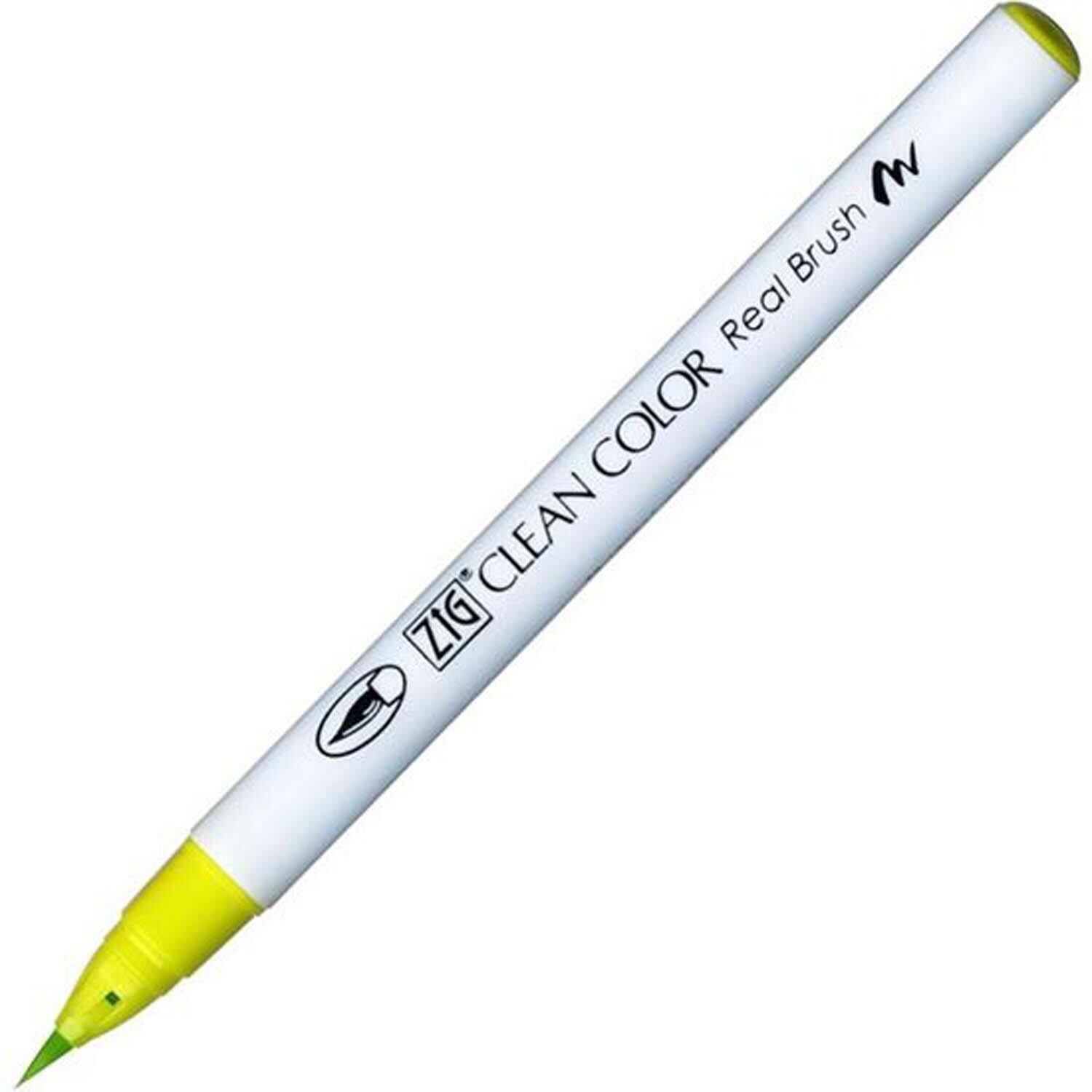 Zıg Clean Color Real Brush Yesılımsı Sarı 053