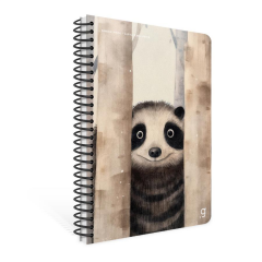 Gıpta Sneak Peek A4 80yp Kareli Sp Karton Kapak Defter 7291