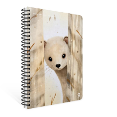 Gıpta Sneak Peek A4 80yp Kareli Sp Karton Kapak Defter 7291