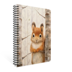 Gıpta Sneak Peek A4 80yp Kareli Sp Karton Kapak Defter 7291