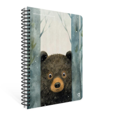 Gıpta Sneak Peek A4 80yp Kareli Sp Karton Kapak Defter 7291