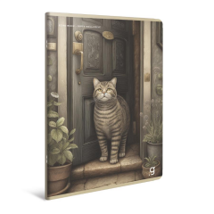 Gıpta Echo Book Tel Dikişl Karton Kapak A4 60yp Kareli Defter