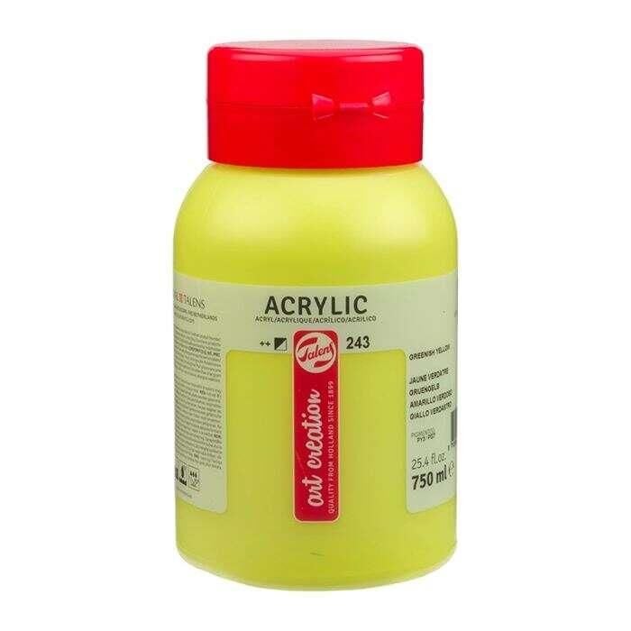 750/243 Art Creatıon Akrilik Boya Greenısh Yellow